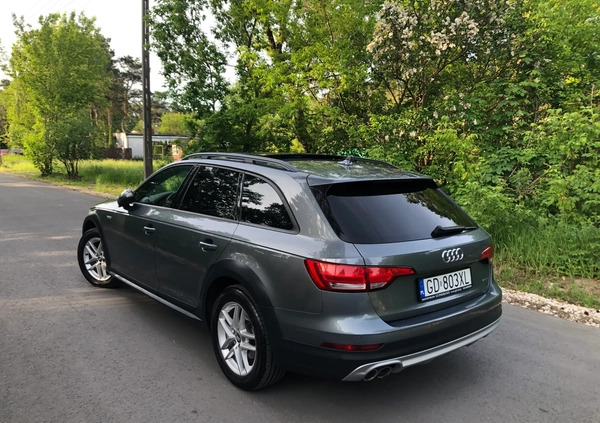 Audi A4 Allroad cena 99700 przebieg: 189700, rok produkcji 2017 z Warszawa małe 301